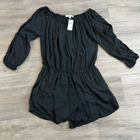 Brand new with tags. Don’t Ask Why black romper. Size: O/S. Fits like a small. - Picture 1 of 5